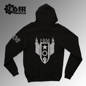 Hooded - Zipper - EBM Coat of arms wings