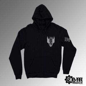 Hooded - Zipper - EBM Coat of arms wings XL