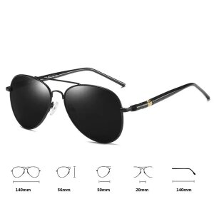Sunglasses Pilot Black