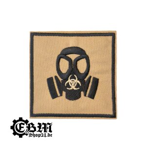 Aufnäher Biohazard gas mask