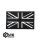 Aufnäher Black Union Jack